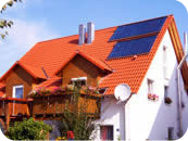 solaranlage auf dach